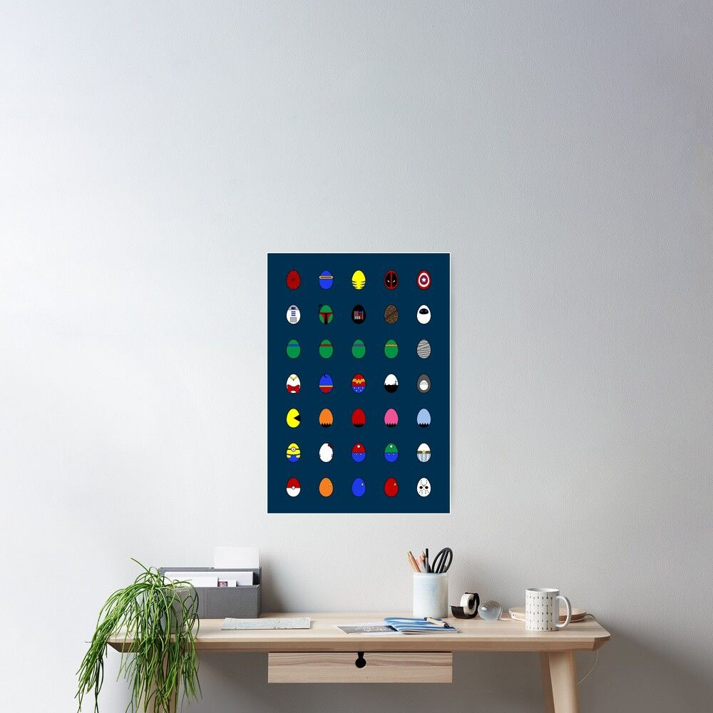 Poster - Œufs geek